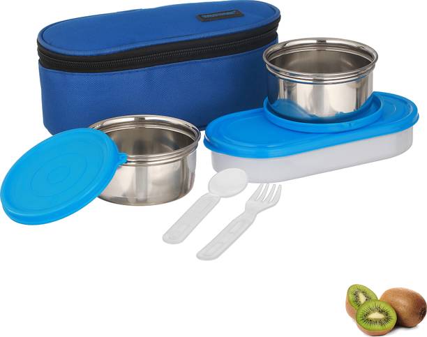 Trueware Elite 2+1 Stainless Steel 3 Containers Lunch Box