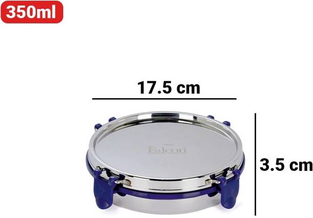 FALCON Food Grade Stainless Steel Eco Nxt Big Container 6.1 - 350ml 1 Containers Lunch Box