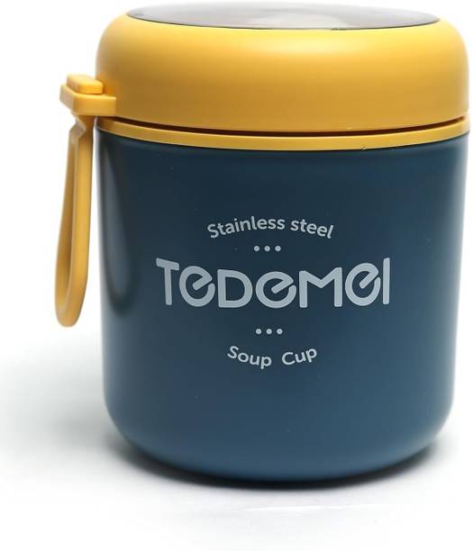 RADHE TRADER Insulated Soup Cup 500ml 1 Containers Stainless Steel Office Lunch Box