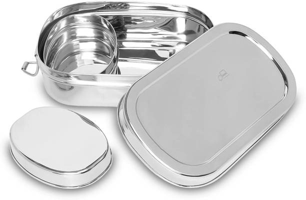 THALA -Stainless Steel Lunch Box for School & Office-Kids Friendly Lid-Capacity 500ml 1 Containers Lunch Box