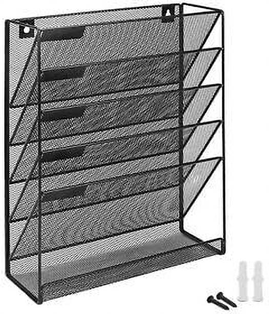 Joyjay Mesh Wall Magazine rack Wall Hanging Magazine Holder