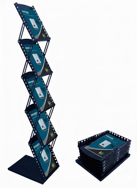 PATHOS INDIA A4 metal Brochure,catalogue rack, Display Stand Floor Standing Magazine Holder