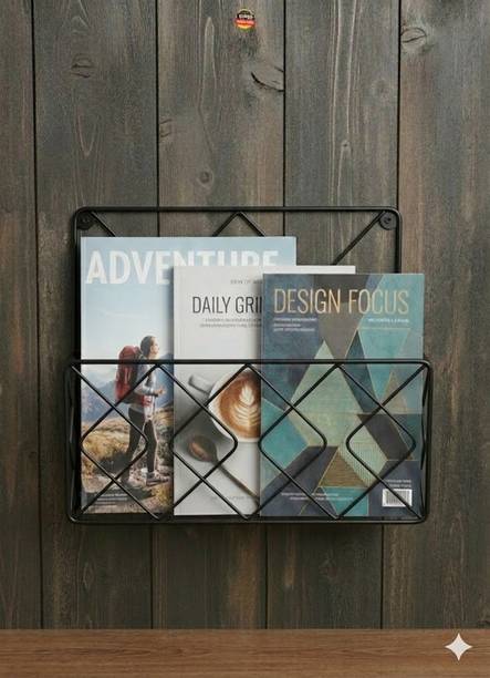 kamarhandicraft Magazine Stand for Office Magazine stand rack Wall Hanging Magazine Holder