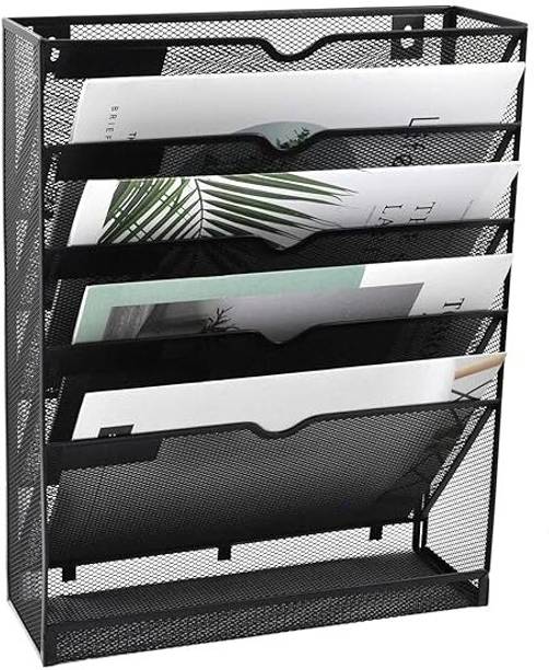 BHADIYADRA EMPIRE Mesh Wall Magazine Rack Wall Hanging Magazine Wall Hanging Magazine Holder