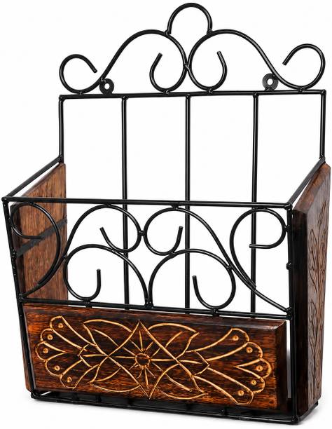 Woodscape Magazine racks Wall Hanging Magazine Holder