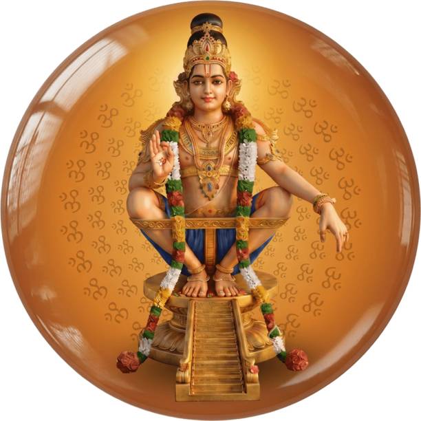 The ArteHouse Sabarimala Ayyappan Fridge Magnet Pack of 1