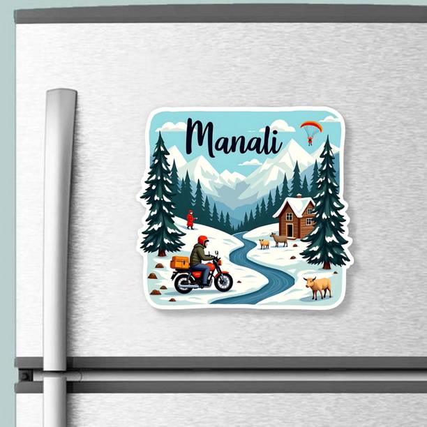 UTRUN Manali fridge magnet for home decor Door Magnet, Fridge Magnet Pack of 1