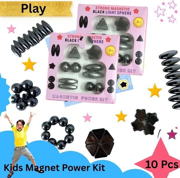 GiftGalaxy “Magnet Combo Pack – 10 pcs, Ideal for Children, Adults & Return Gifts” Multipurpose Office Magnets Pack of 50