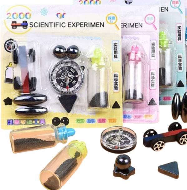 Godsendgoods Magnetic Science Experiment Kit for Kids Multipurpose Office Magnets Pack of 1