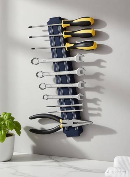 Purabelle Wall Mount Magnetic Knife Storage Holder Chef Rack Strip Utensil Kitchen Kitchen Organiser Magnet Pack of 1