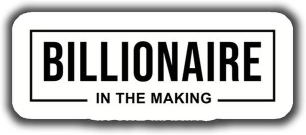 Gladtogift billionare Wooden Fridge Magnet for Home Décor | Gift for Friends Fridge Magnet Pack of 1