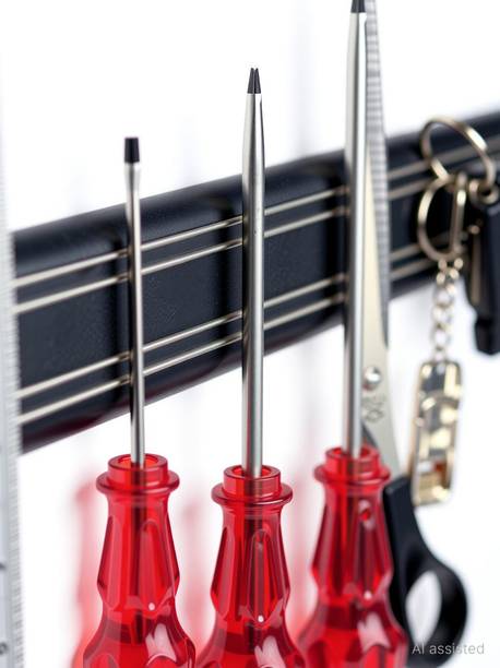 GAURINANDAN Magnetic Knife Holder Strip Kitchen Rack Kitchen Organiser Magnet Kitchen Organiser Magnet Pack of 1