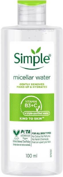 सिम्पल KTS micellar water 100ml मेकअप रिमूवर