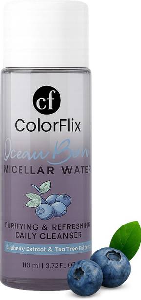 ColorFlix Purifying & Refreshing Micellar Water with Blueberry & Tea Tree Extract Makeup Remover