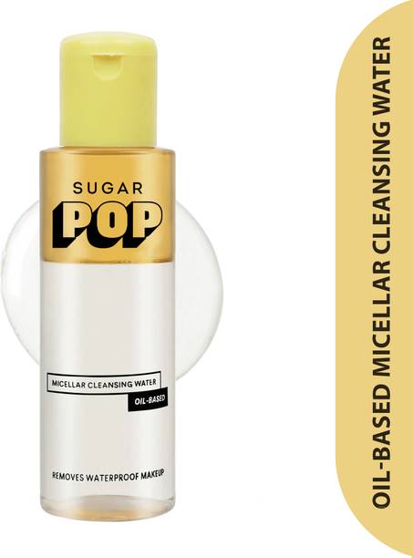 शुगर पॉप Micellar Cleansing Water – Oil Infused | Soothing | Enriched with RoseHip Oil | मेकअप रिमूवर