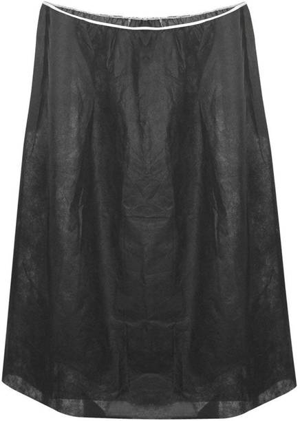 KUMAR Non woven disposable facial black gown packs 12Pcs Makeup Apron