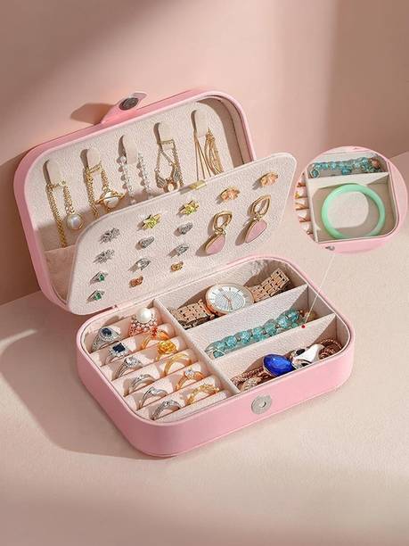 Andro Sales Jewelry Box Travel Jewelry Box Travel jewellery Box,Mini jewellery Box Vanity Box
