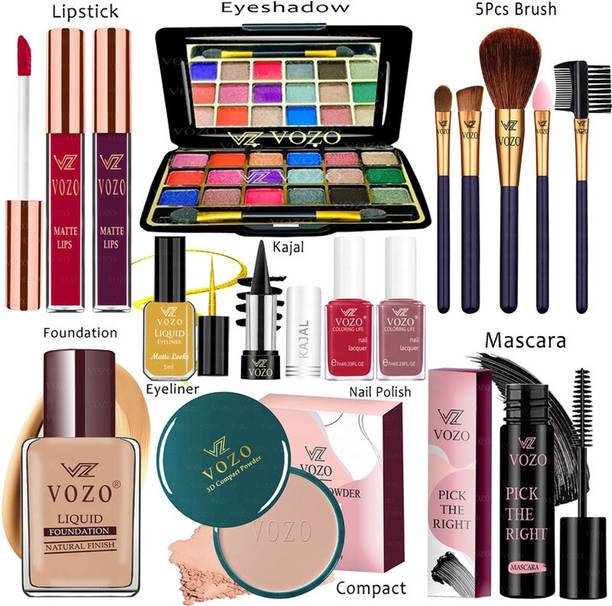 VOZO Makeup Kit Sets One-stop Beauty Package for Beginners and Professionals ST-404
