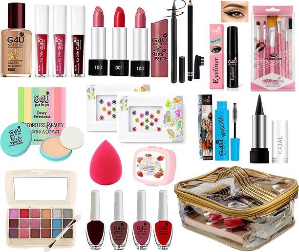 G4U All-in-one Makeup Kit for Women Full Kit Professional Bridal Makeup Kit A167