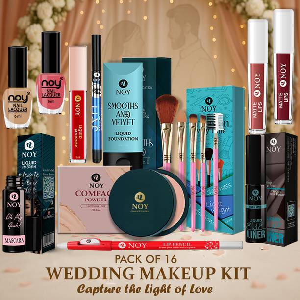 NOY All in One Makeup Kit Soft Matte Bridal Glow for Marriage Party