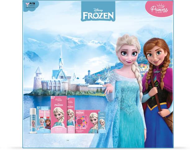 Renee Disney Frozen Princess Gift Set, Skin-Friendly Makeup Kit for Pre-Teen Girls