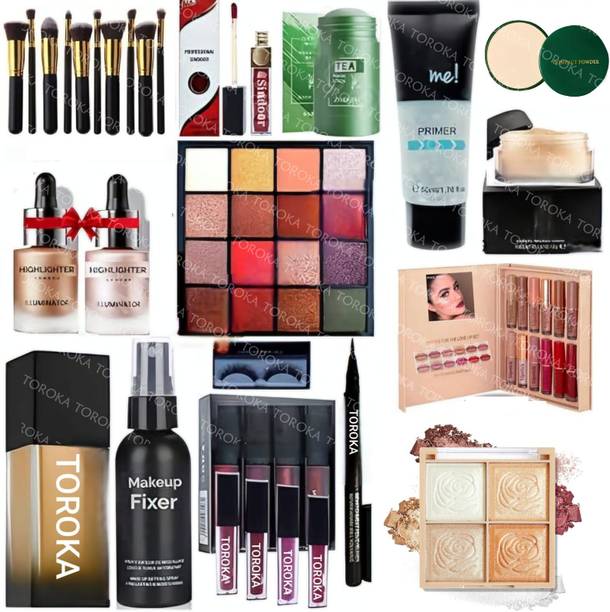 toroka Professional Makeup kit For Girls & Women (Pack of 15 Pcs) 1