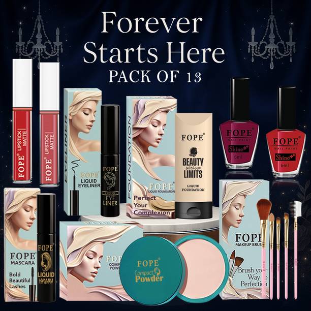 FOPE Wedding Makeup Set Waterproof Texture Elegant Bridal Beauty Combo