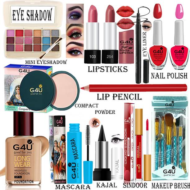 G4U Makeup Kit for Women Girls Full Beginner 17 Makeup Products Gift Set 03J23A32