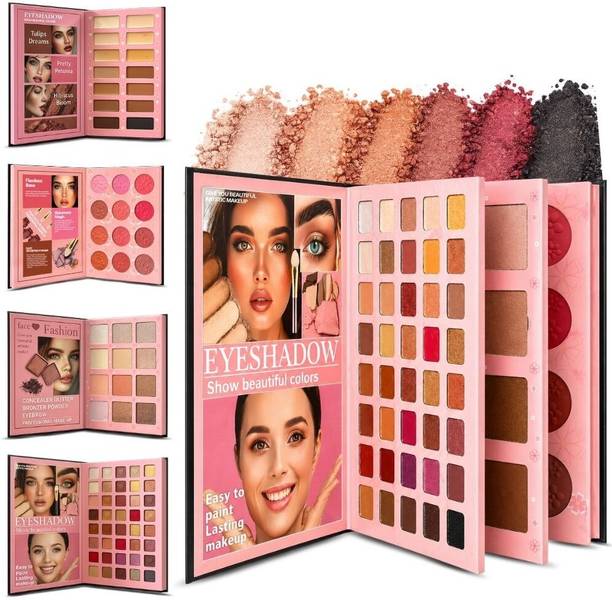 Lady FASHION All in One Make up kit with Blush Bronzer Highlighter Combo for Women