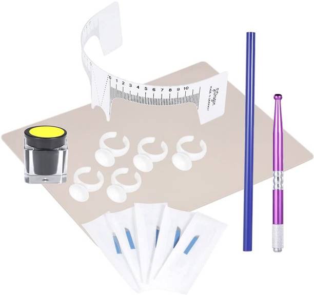 Xtivo Microblading Kit for Beginners & Professionals | All in One Eyebrow Tattoo Kit
