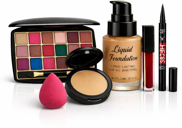 FIDAH Makeup Combo Kit for Women | Full Face Makeup Set for Daily, Party & Bridal Use