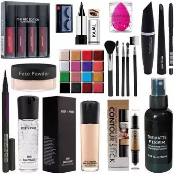 toroka Waterproof Makeup Kit Full Set Box For Women & Girls (13 Items in the set)