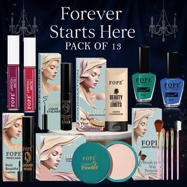 FOPE Makeup Set Bridal Function Ready Long Wear Waterproof Beauty Wedding Combo
