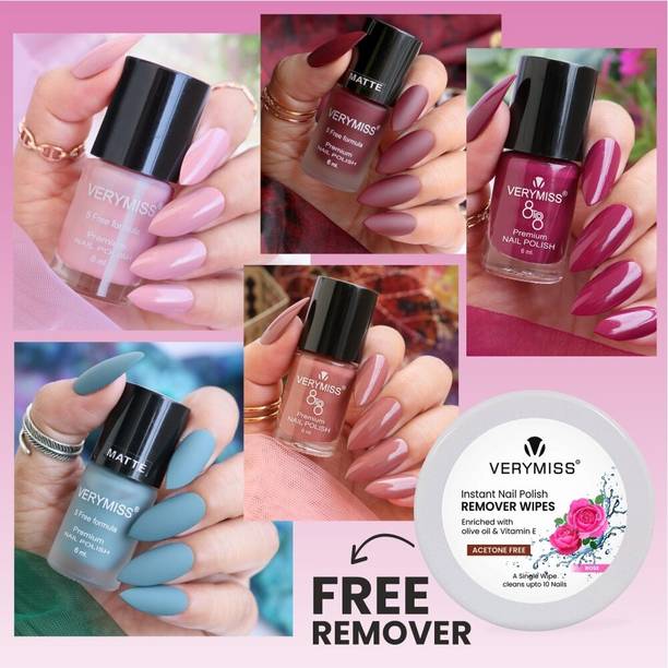 VERYMISS 5 Trending Nail Polish Combo 6