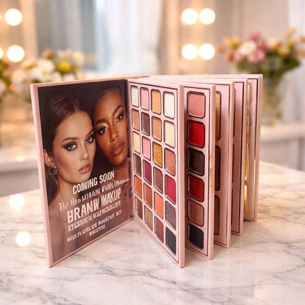 Airi creations Contour, Blush & Highlighter: 5-in-1 Full Face Makeup Palette