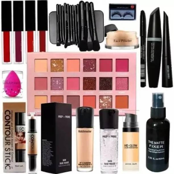 Flimora Professional Waterproof Makeup Kit For All Skin type, Matte Finish Beauty kit
