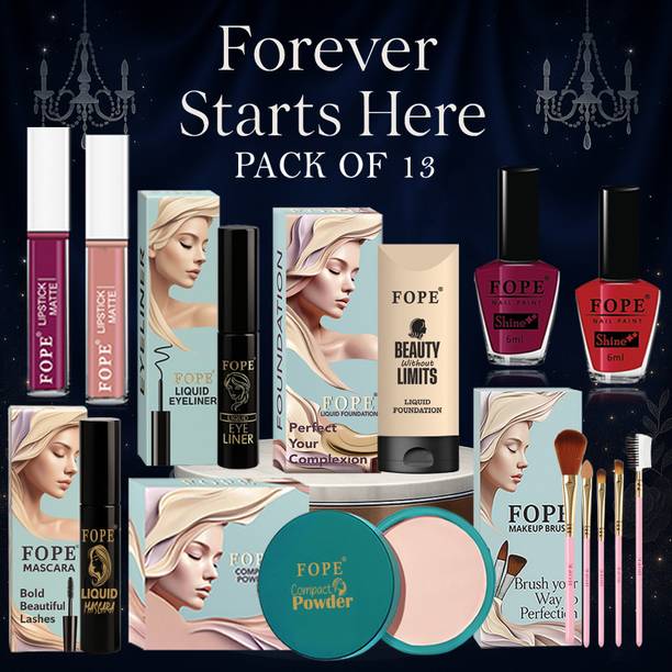 FOPE All In One Makeup Combo Bridal Wedding Edition Waterproof Finish Set