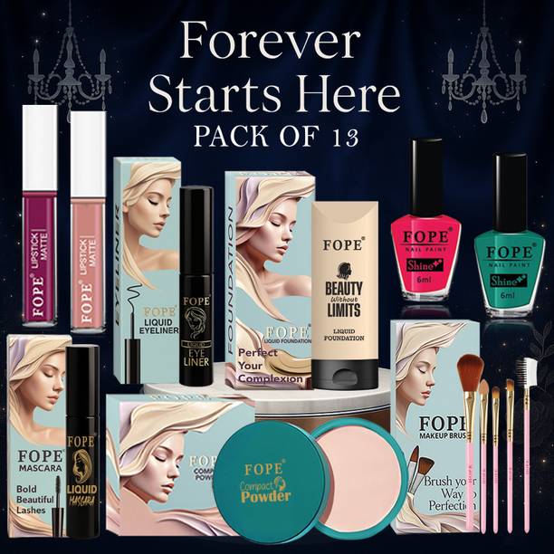 FOPE Makeup Combo Bridal Glow Waterproof Long Lasting Finish Wedding Beauty