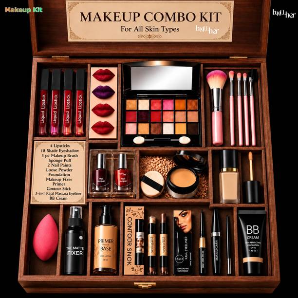 BQQLLHER Makup Kit | Full Makeup Set | Makeup Products Combo For Girls