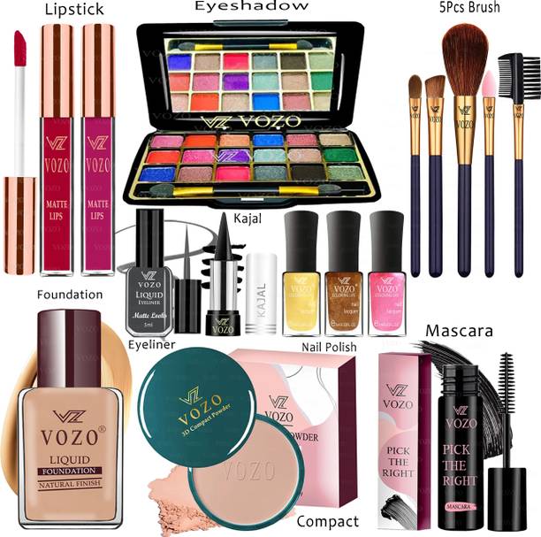 VOZO Makeup Kit Sets One-stop Beauty Package for Beginners and Professionals ST-391