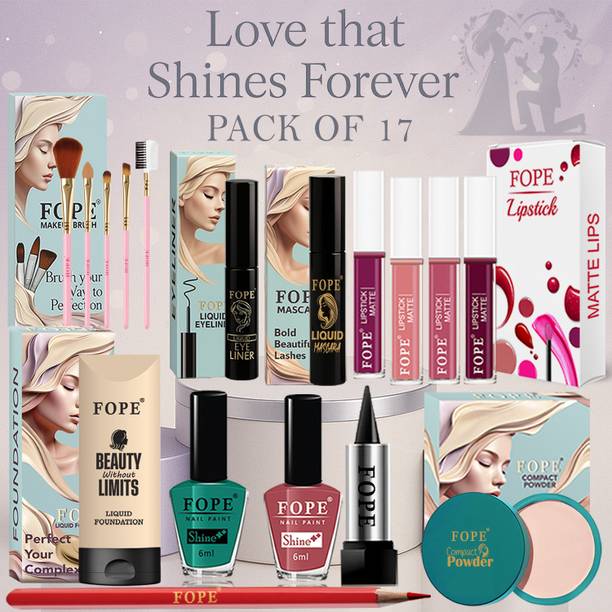 FOPE Makeup Kit Waterproof for Beginners daily wear waterproof long stay beauty