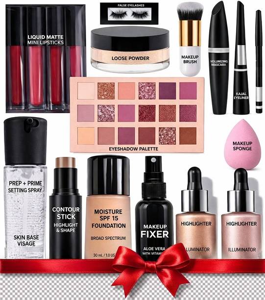 Leiseette'z All-in-One Makeup Combo Kit – 13 in 1 Beauty Essentials Set