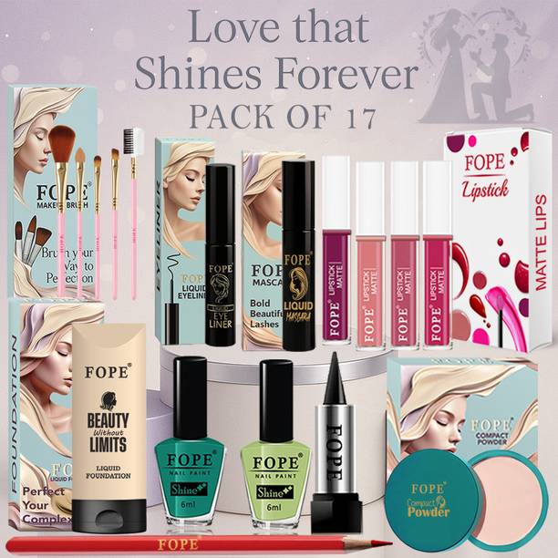 FOPE Makeup Kit Combo for Beginners waterproof smudge proof affordable makeup