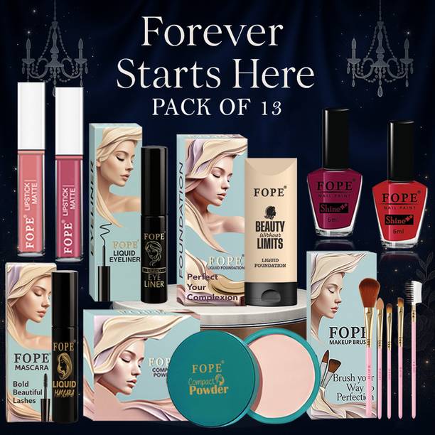 FOPE Makeup Combo Bridal Look Wedding Glow Waterproof Premium Beauty Combo