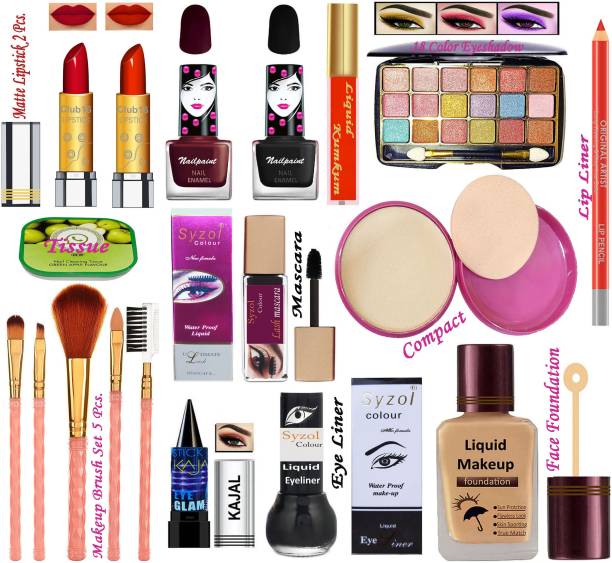 M L Markline Ultra Clear Makeup Kit with 18 Makeup Items AJ32