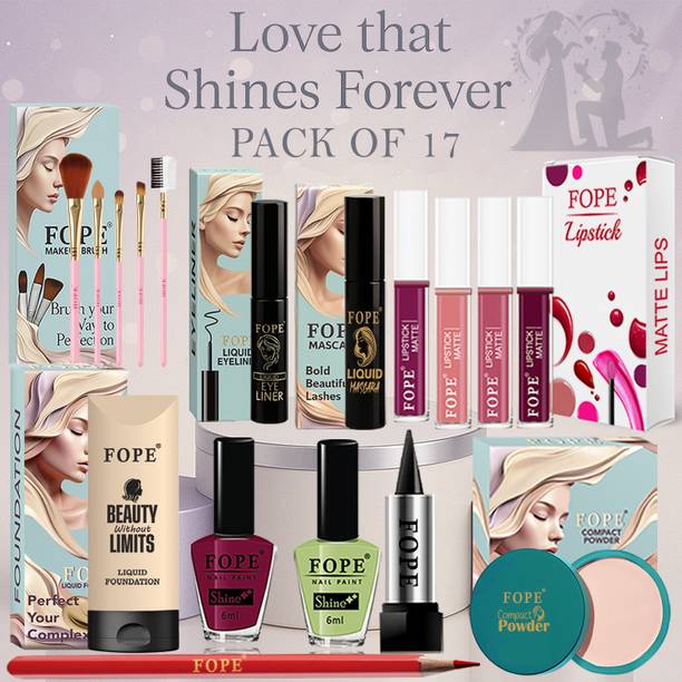 FOPE Makeup Combo for Students affordable waterproof long wear essential makeup