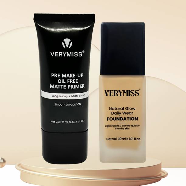 VERYMISS Foundtion + Oil Free Primer (Medium Tone)