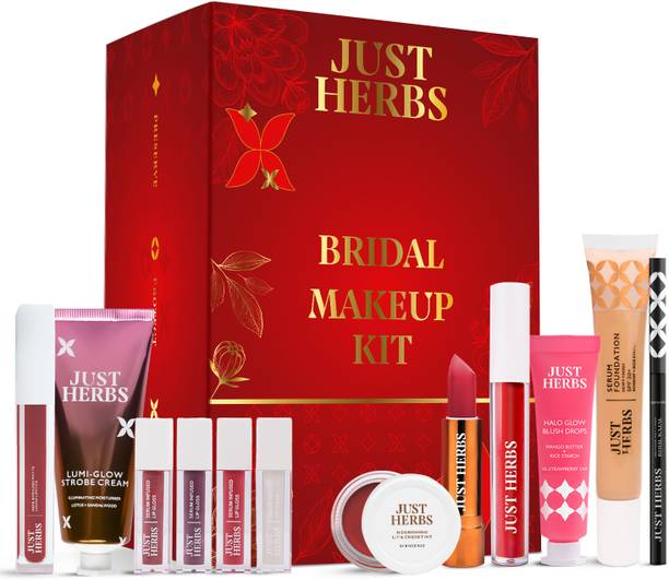 Just Herbs Bridal Makeup Kit Perfect Gifting Combo Set for Women Bridal Party