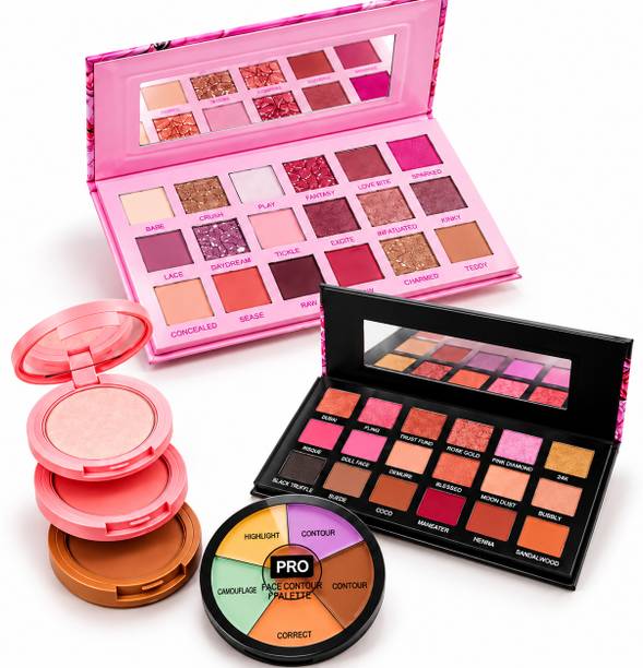 huda.bb Makeup Kit of 36Color Nude & Rose Gold Eyeshadow Palette