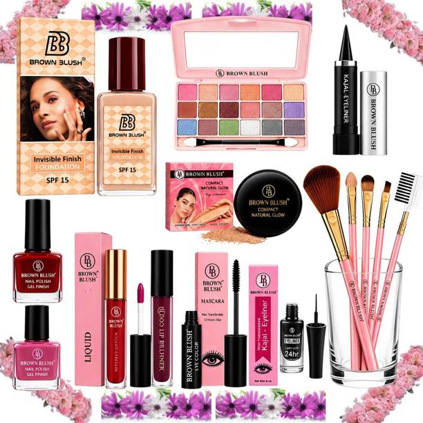 brown blush Glam Perfection Cosmetic Combo Collection